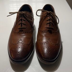 Cole Haan Brown Leather Oxfords
